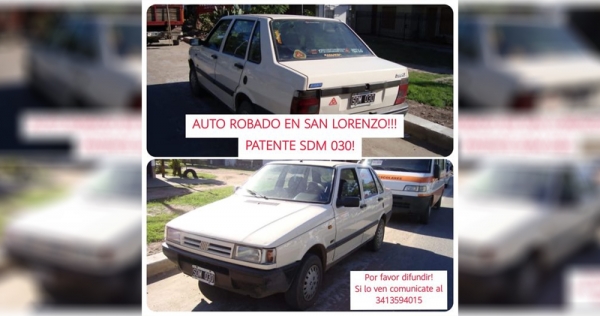 Está sin trabajo, llevó a su hija al médico y le robaron el auto