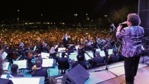 Inauguró en Rosario el parque Héroes de Malvinas: más de 50 mil personas disfrutaron de show de Los Palmeras y la Filarmónica provincial