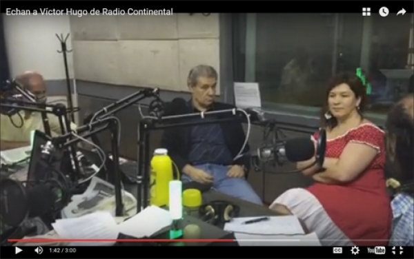 Víctor Hugo: viene un periodismo alineado a intereses de Macri