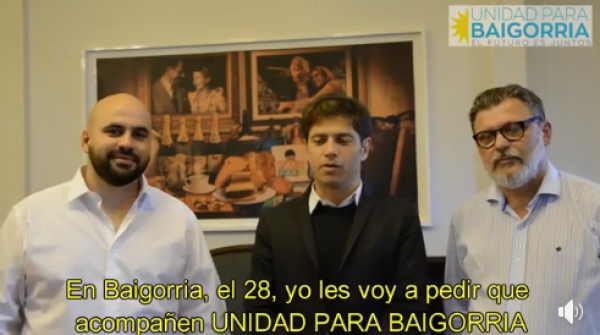 Fuerte apoyo político a la lista de Unidad para Baigorria