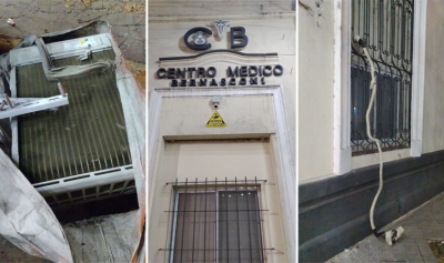 Caen dos masculinos involucrados en el robo aires acondicionados