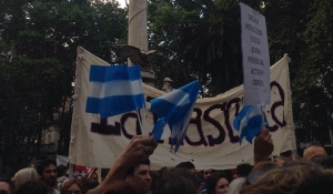 Concentración en el Congreso Nacional