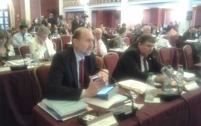 Perotti juró como Parlamentario del Mercosur