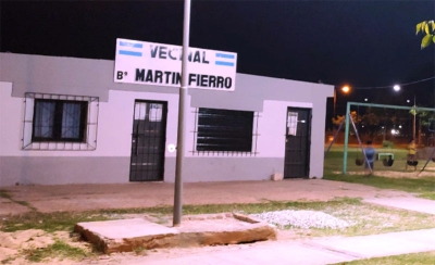 Una mujer ingresó a la vecinal de Martin Fierro y generó destrozos