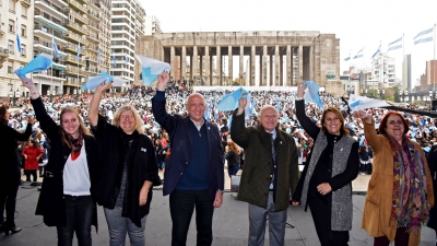 Lifschitz participó en Rosario del acto de Promesa de Lealtad a la Bandera