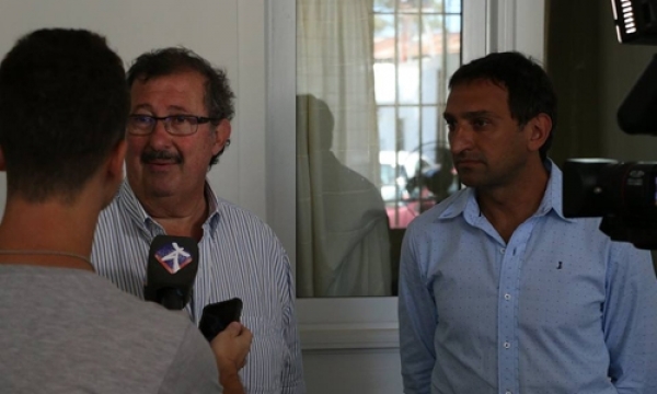 Jorge Massón recibió a Miguel Cappiello para gestionar obras