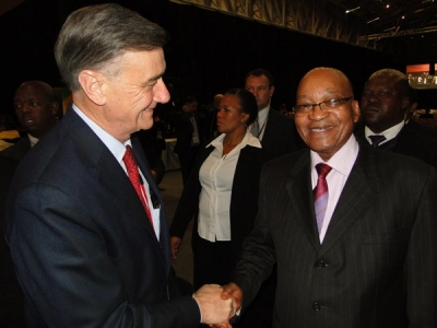 El Partido Socialista estrecha vínculos con el Congreso Nacional Africano