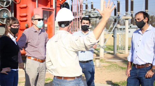"La Estación Transformadora de Baigorria reducirá los corte de luz en la ciudad prácticamente a 0"