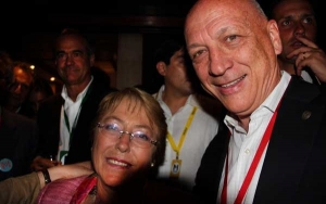Bonfatti presenció los comicios de Chile y saludó a Bachelet