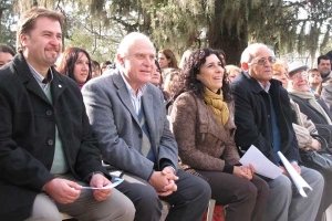 Lifschitz participó de la inauguración de obras en Ibarlucea