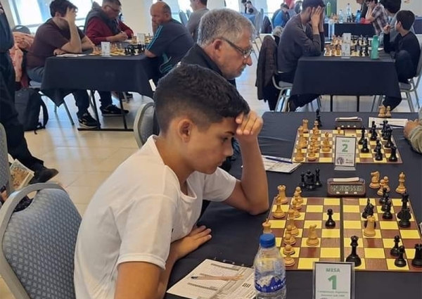 Benjamín Giménez campeón argentino amateur de Ajedrez Blitz 2023