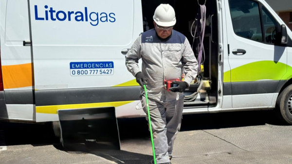 Detección de pérdidas de gas natural en Fray Luis Beltrán