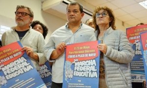Ctera y Amsafé convocan a la 2ª Marcha Federal Educativa