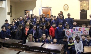 Por una ciudad sin drogas y sin violencia, los niños coparon el Concejo rosarino
