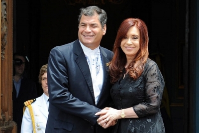 Cristina recibió a Rafael Correa y reafirmó la “necesidad de aunar esfuerzos en la región” 