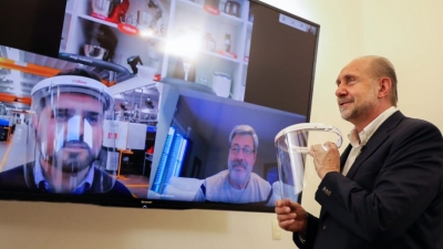La fábrica de electrodomésticos Liliana donó 15.000 máscaras de protección facial a la provincia