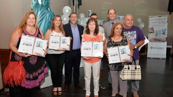 El Banco de Santa Fe entregó los 100 viajes a los ganadores de la Promo "El viaje que soñás"