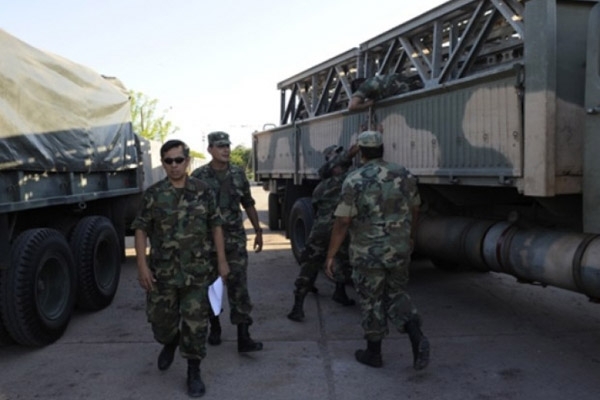 Colocan puente Bailey entre San Lorenzo y Puerto San Martín