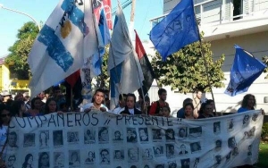 Gran acto y movilización a La Calamita