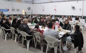 Gran cena Socialista en Baigorria