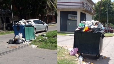 De a poco se restablece la recolección de residuos en la ciudad