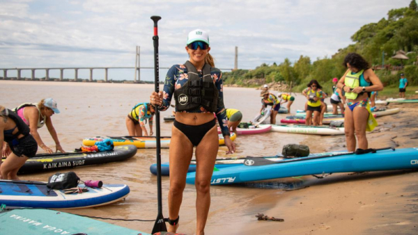 Una regata de Stand Up Paddle unirá la Reserva Municipal con el monumento a la Bandera