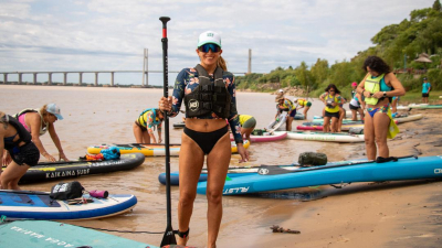 Una regata de Stand Up Paddle unirá la Reserva Municipal con el monumento a la Bandera