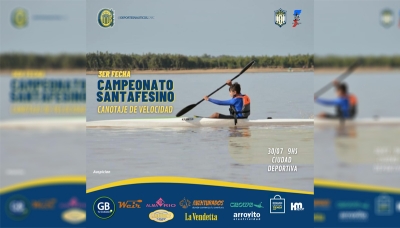 Se disputará en Baigorria la tercera fecha del Campeonato Santafesino de Canotaje
