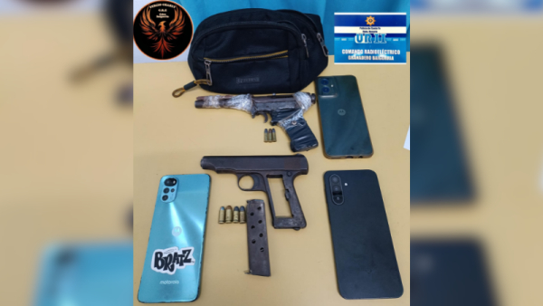 Detuvieron a un joven armado en Remanso Valerio: intentó sobornar a la policía con hasta cinco millones de pesos