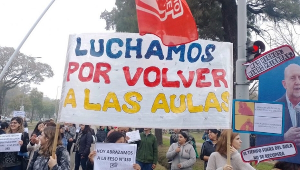 La comunidad educativa de la escuela 330 reclamó por obras