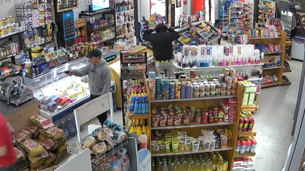 Asaltaron un maxikiosco en pleno centro de Baigorria