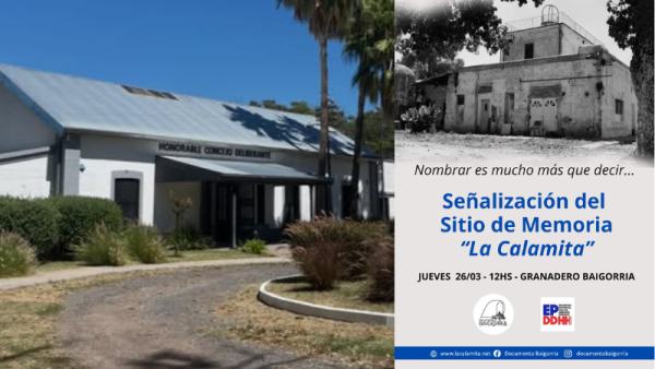 El Concejo declaró de interés municipal la señalización del sitio de memoria La Calamita
