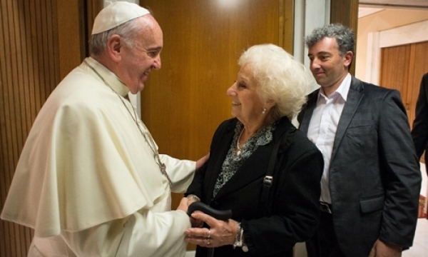 Estela de Carlotto, tras reunirse con el papa Francisco: “Está preocupado por Argentina”