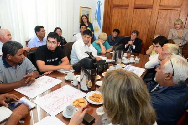 Diputados recibieron a campesinos del norte santafesino