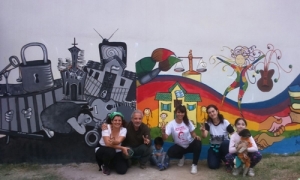 Mural por la igualdad de género