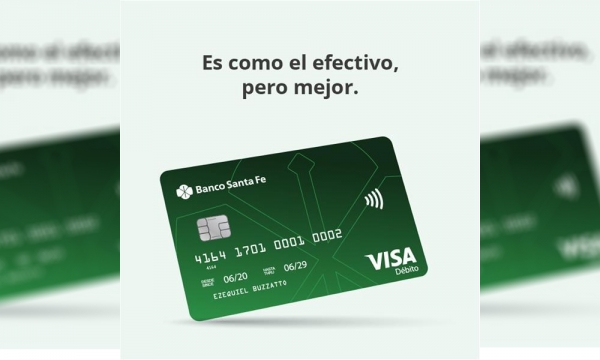 El Banco Santa Fe premiará con el reintegro del 100% a quienes realicen sus compras con la tarjeta Visa Débito