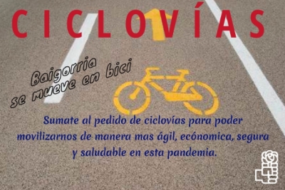 El socialismo comenzó una campaña para promover el uso de bicicletas en la ciudad