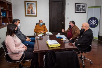 Comerciantes y empresarios se reunieron con el intendente Maglia