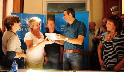 Randazzo donó 113 mil pesos que ganó en un juicio