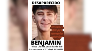 Organizan una marcha para pedir por la aparición de Benjamín Scerra