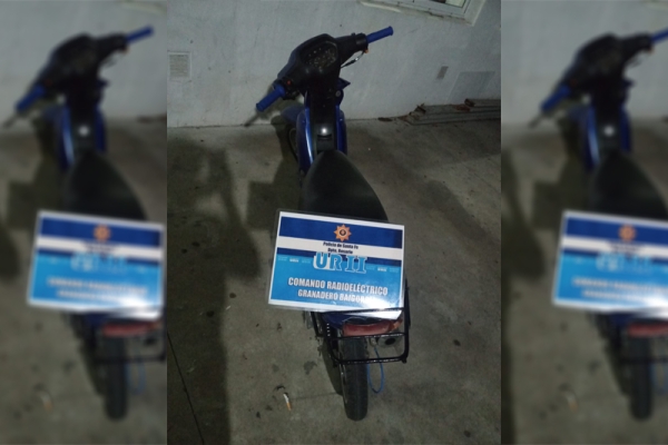 Recuperan una moto robada en Rosario