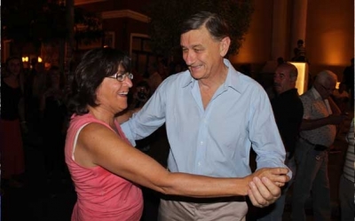 Binner en Cosquín a dirigentes del FAP: "La cultura nos identifica y nos integra como Nación".