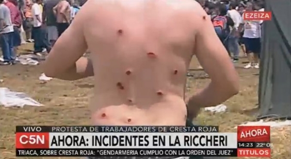 Cresta Roja: nuevos incidentes entre Gendarmería y empleados