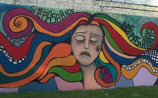 Nuevo mural para la Plaza 2 de abril