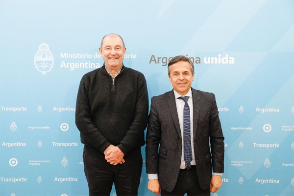 Maglia selló con Nación convenio para construir paradas seguras en Baigorria
