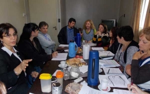 Constitución de la comisión del FAE en Fray Luis Beltrán