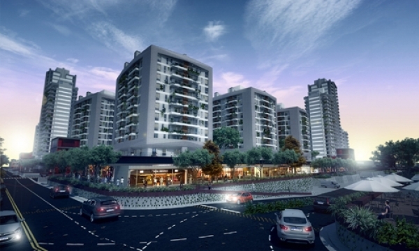 Costa Bouchard construye su primer edificio