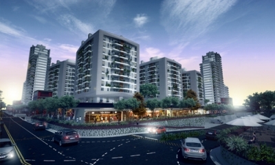 Costa Bouchard construye su primer edificio