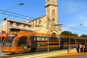 "Con el tranvía resolvemos el problema del tránsito y del medio ambiente"