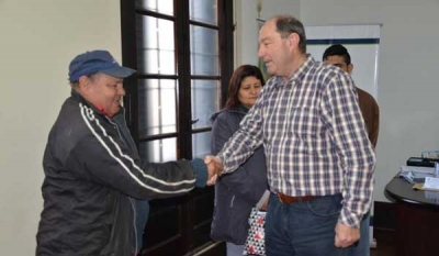 Baigorria: Maglia entregó nuevas pensiones nacionales